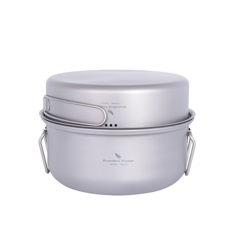 Boundless Voyage Titanium Stea - огляд і ціна Camping Outdoor Cooking Set