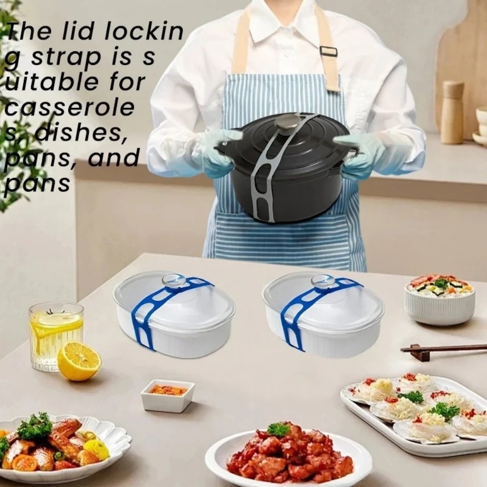Reusable Silicone Elastic Pot  - огляд і ціна Camping Cooking Pot With Lid