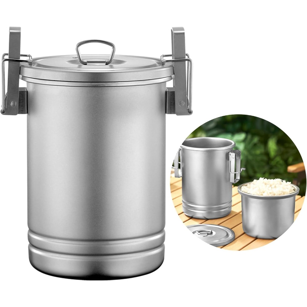 Camping Cooking Nested Pot Set - огляд і ціна Nesting Camping Cooking Set