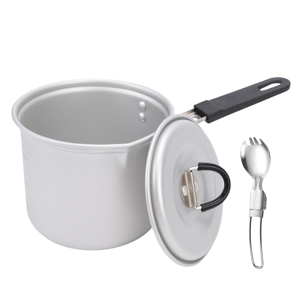 Camping Cooking Pot, 770ml Por - огляд і ціна Camping Cooking Pot With Lid