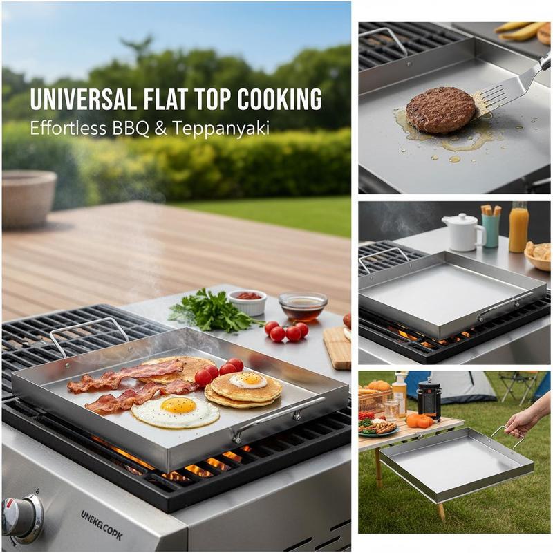 Universal Flat Top Griddle 18x - огляд і ціна Camping Outdoor Cooking Set