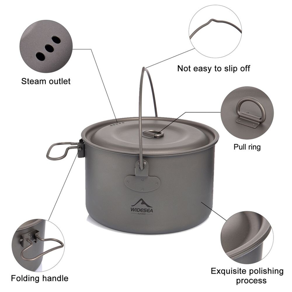 Widesea Camping Tableware Tita - огляд і ціна Camping Cooking Accessories Set