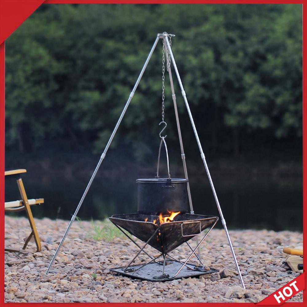 Outdoor Cooking Tripod Portabl - огляд і ціна Camping Cooking Pot Tripod