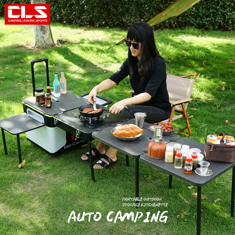 Portable Mobile Camping Kitche - огляд і ціна Camping Cooking Box