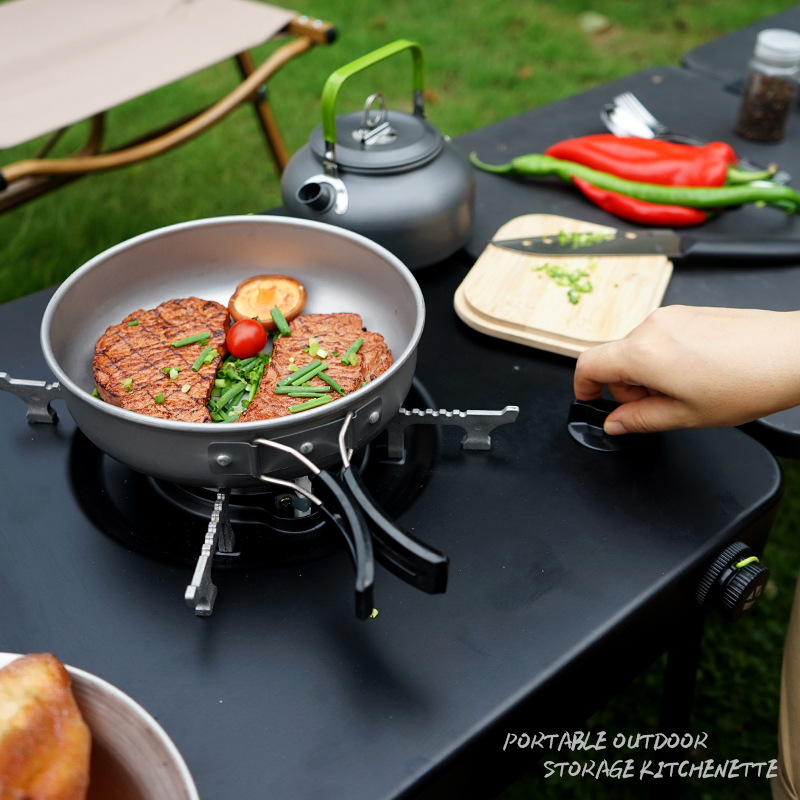 Portable Mobile Camping Kitche - огляд і ціна Camping Cooking Box