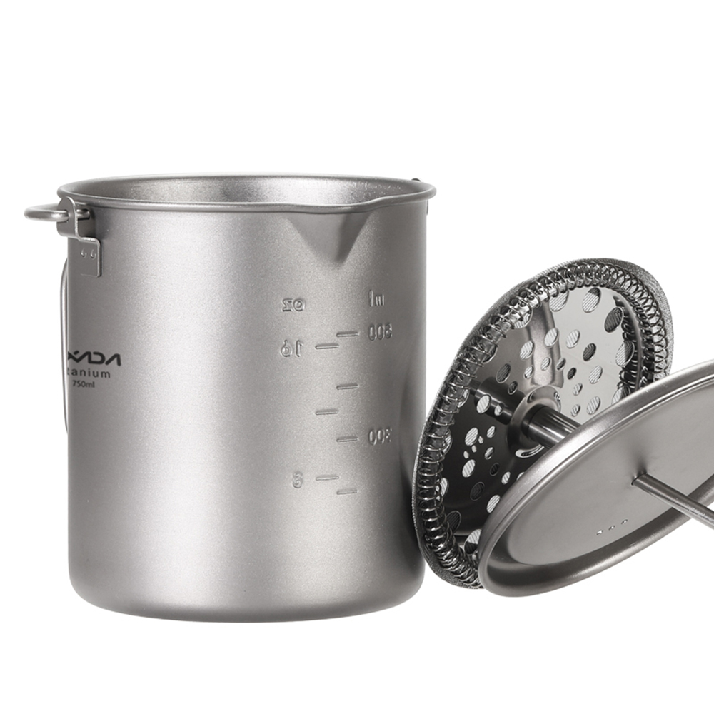 Ti Coffee Cup Lixada 750ml Tit - огляд і ціна Camping Cooking Pot With Lid