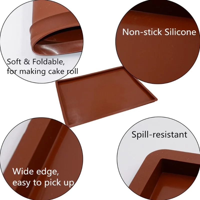 Kitchen Silicone Baking Mat Ca - огляд і ціна Camping Cooking Mat