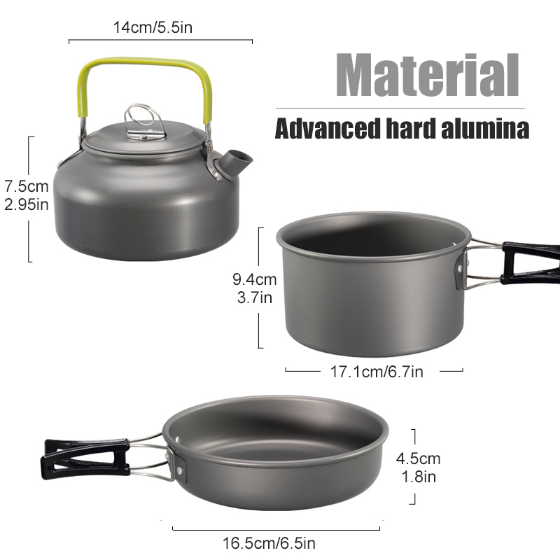 WESTTUNE Camping Cookware Kit  - огляд і ціна Camping Cooking Roll