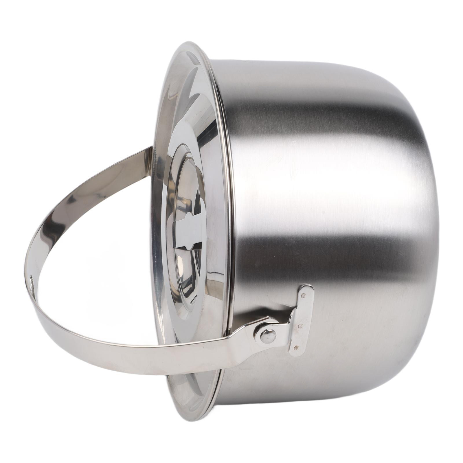 Stainless Steel Camping Pot wi - огляд і ціна Camping Cooking Pot With Lid