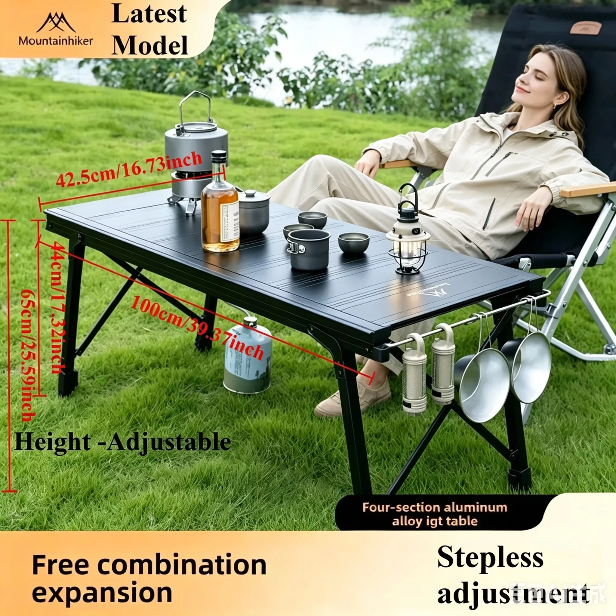 Folding IGT Camping Lift Table - огляд і ціна Camping Cooking Options
