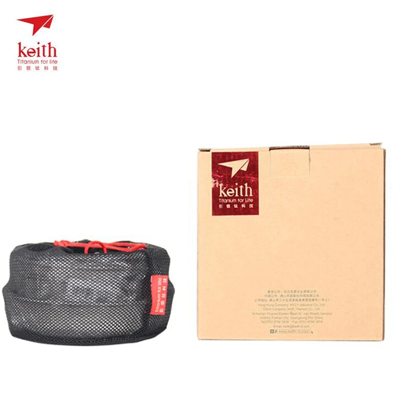 Keith 3PCS Titanium Cookware P - огляд і ціна Camping Cooking Roll