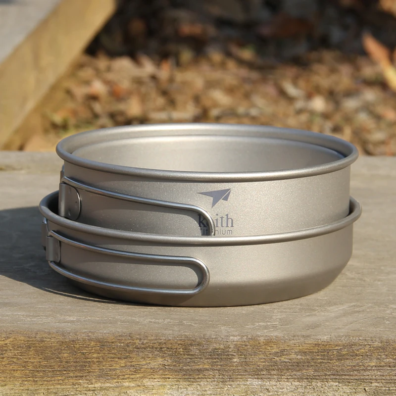 Keith 3PCS Titanium Cookware P - огляд і ціна Camping Cooking Roll
