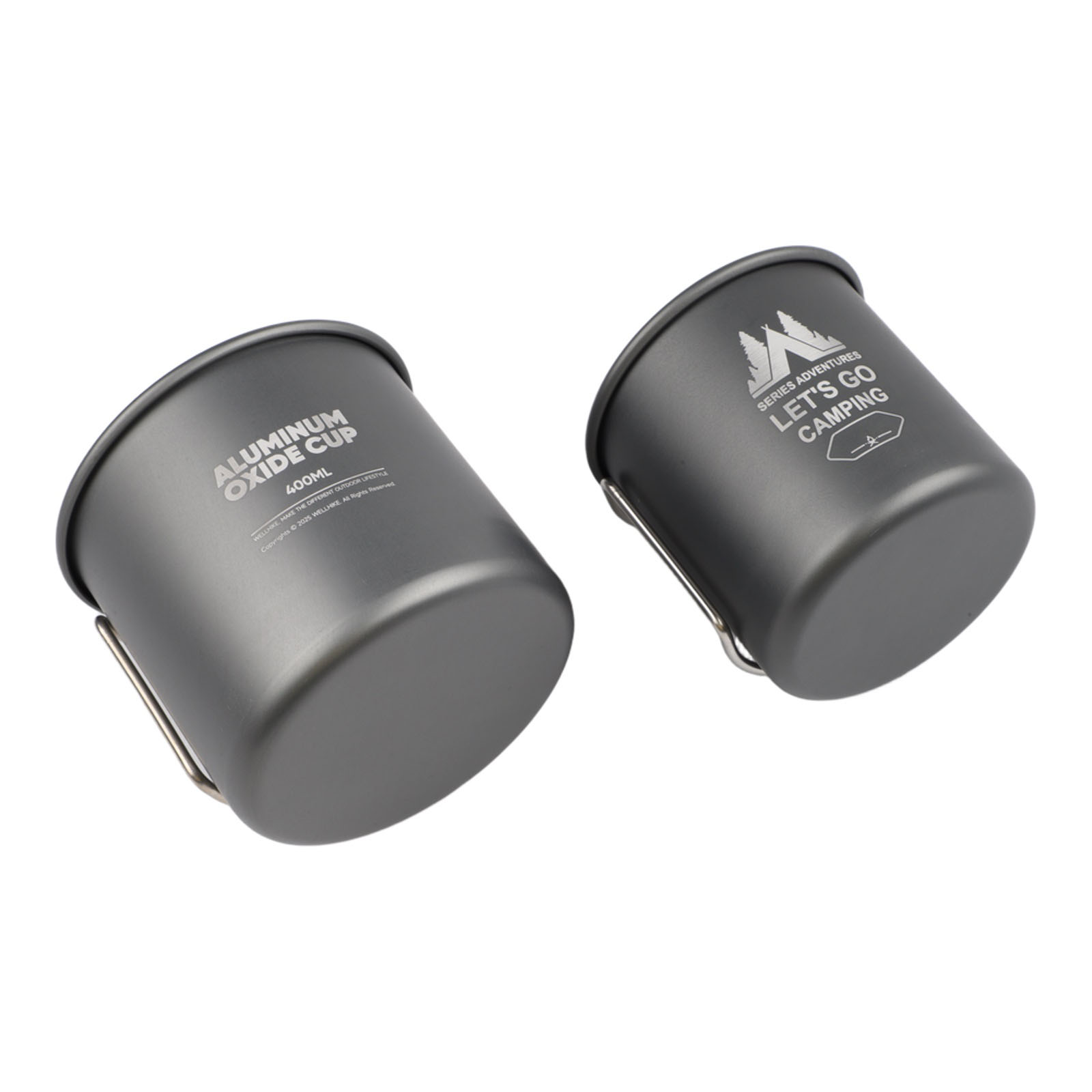 Aluminum Alloy Camping Mug Set - огляд і ціна Nesting Camping Cooking Set