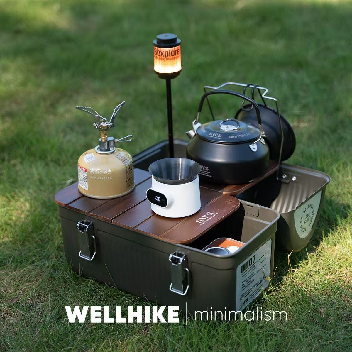 5‑Panel Foldable Wooden Board  - огляд і ціна Camping Cooking Box