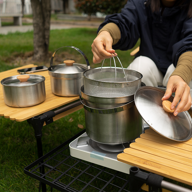 NOBANA Newest Outdoor Stainles - огляд і ціна Camping Cooking Roll