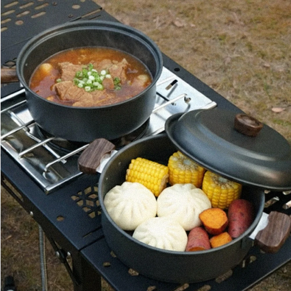 3L Camping Cooking Pot Set Alu - огляд і ціна Camping Cooking Pot With Lid