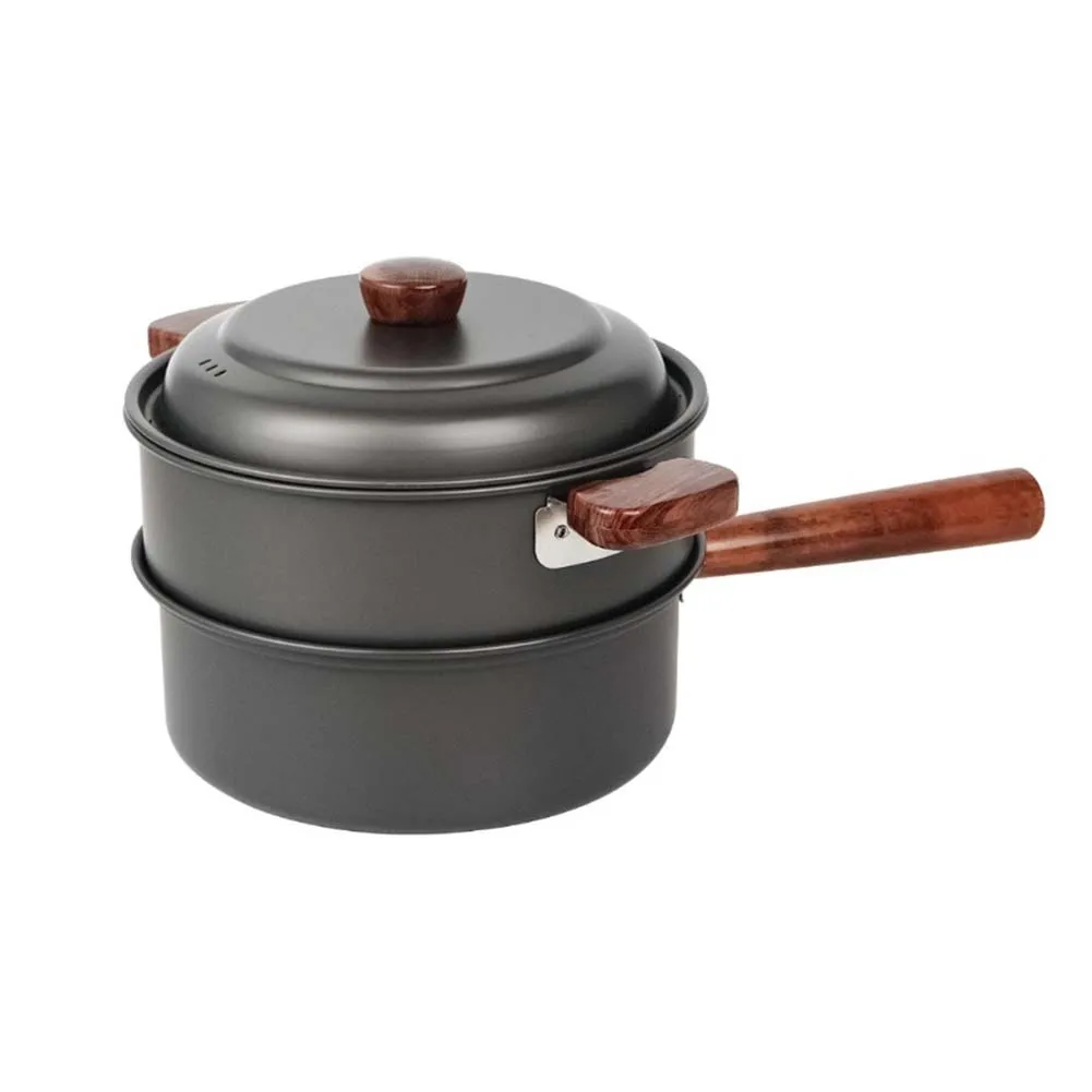 3L Camping Cooking Pot Set Alu - огляд і ціна Camping Cooking Pot With Lid
