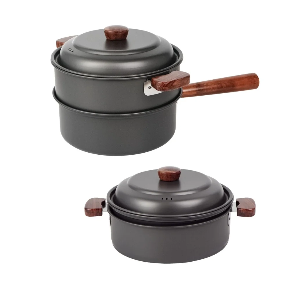 3L Camping Cooking Pot Set Alu - огляд і ціна Camping Cooking Pot With Lid