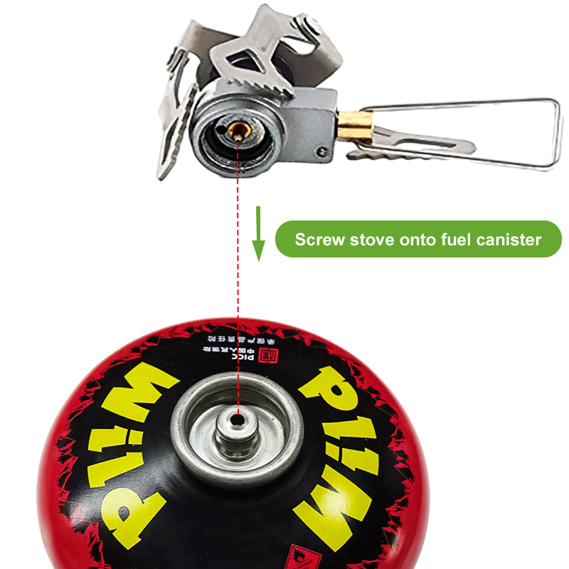 BRS Outdoor Gas Stove Mini Cam - огляд і ціна Camping Cooking Fuel