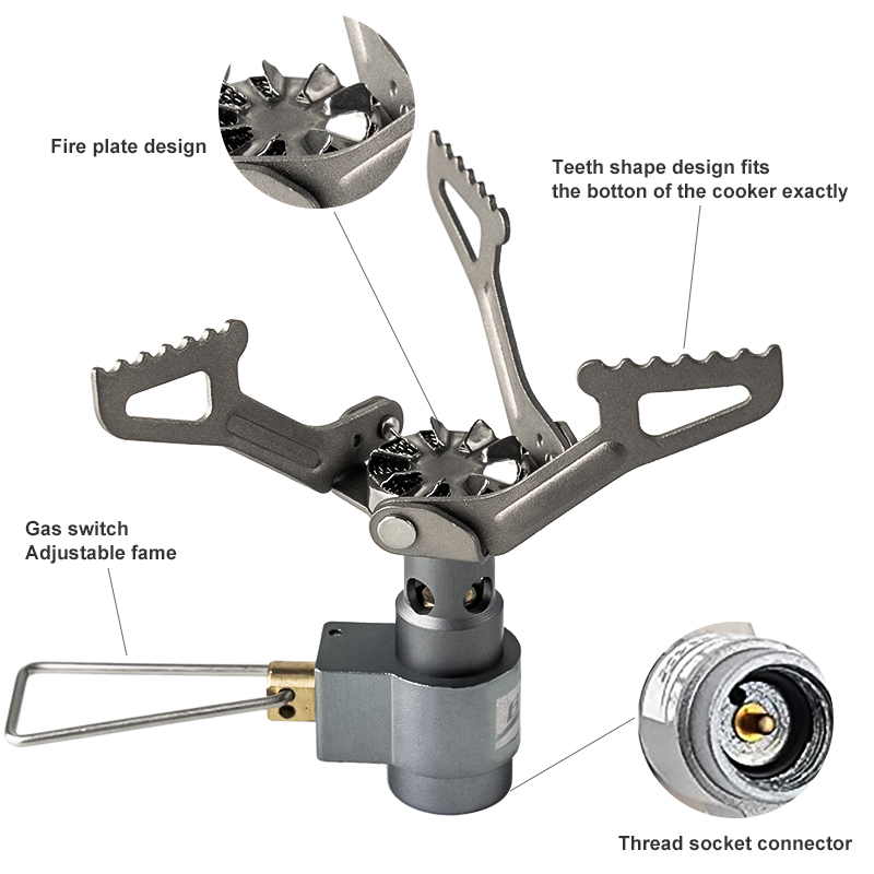 BRS Outdoor Gas Stove Mini Cam - огляд і ціна Camping Cooking Fuel