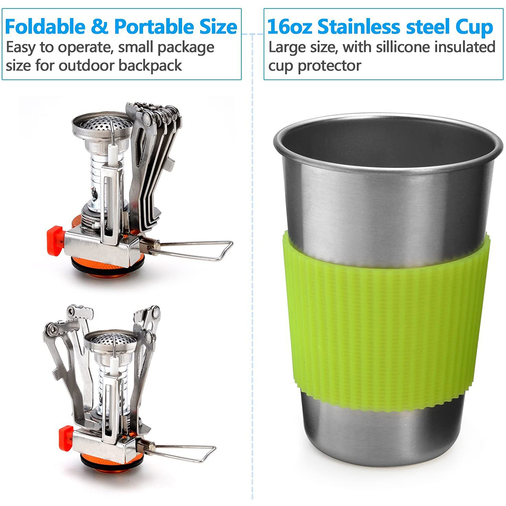 Outdoor Camping Cooking Set Op - огляд і ціна Camping Cooking Options