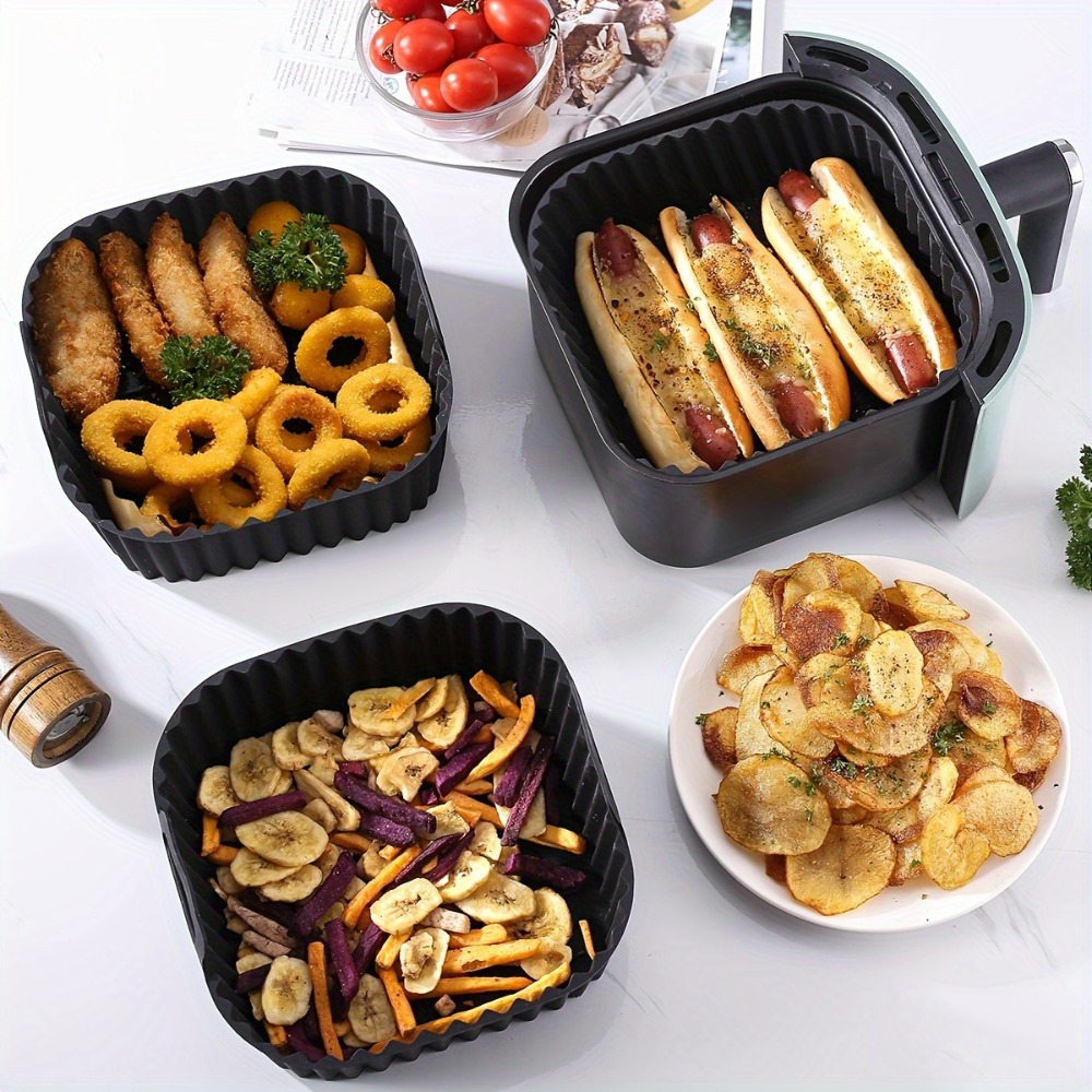Air Fryer Silicone Liners Squa - огляд і ціна Camping Cooking Mat