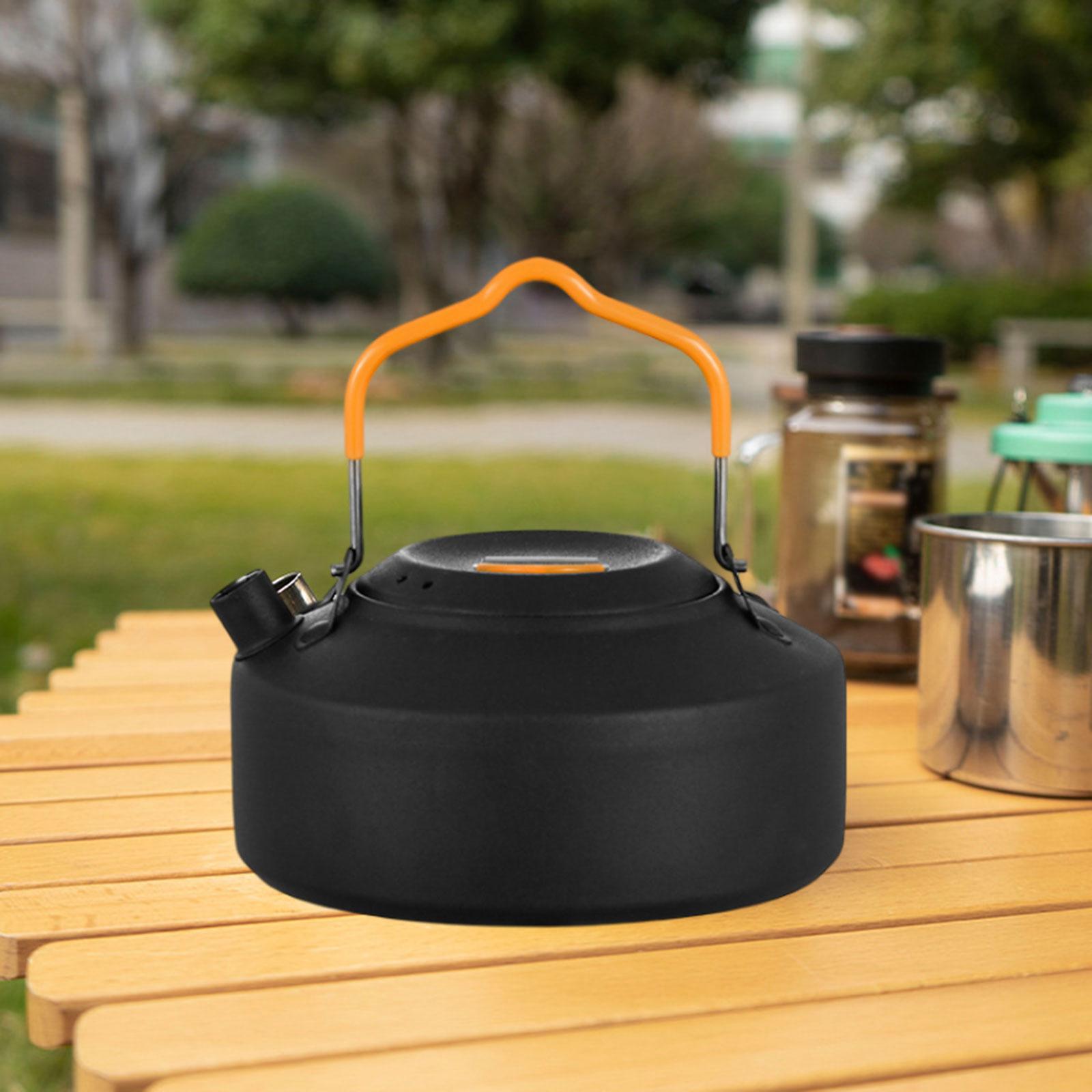 Portable Camping Kettle Coffee - огляд і ціна Camping Cooking Pot With Lid