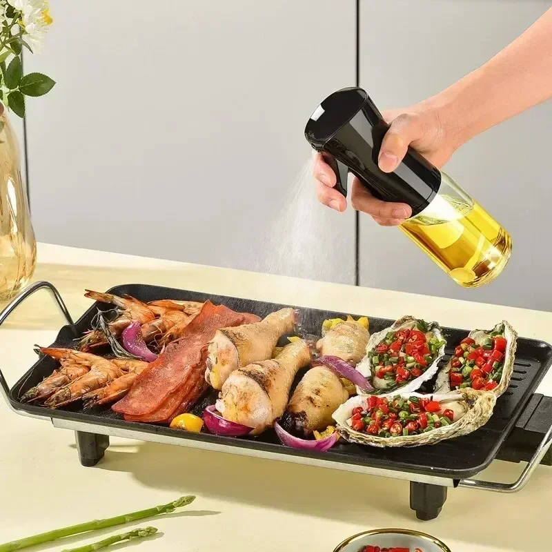 200/300/500ml Oil Spray Bottle - огляд і ціна Camping Cooking Oil Container