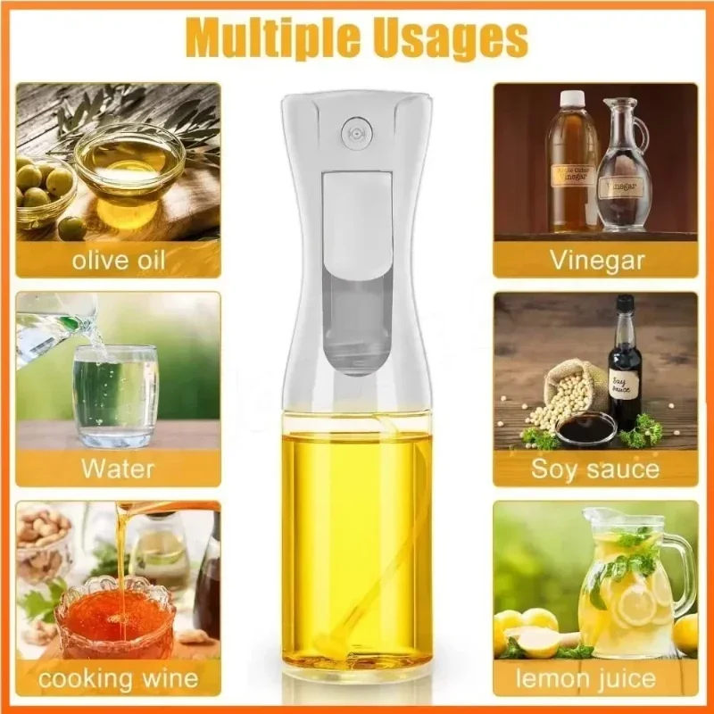 200/300/500ml Oil Spray Bottle - огляд і ціна Camping Cooking Oil Container