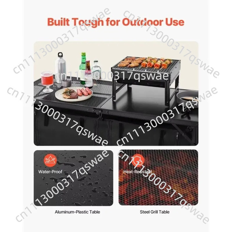 Adjustable Height Camping Kitc - огляд і ціна Camping Cooking Options