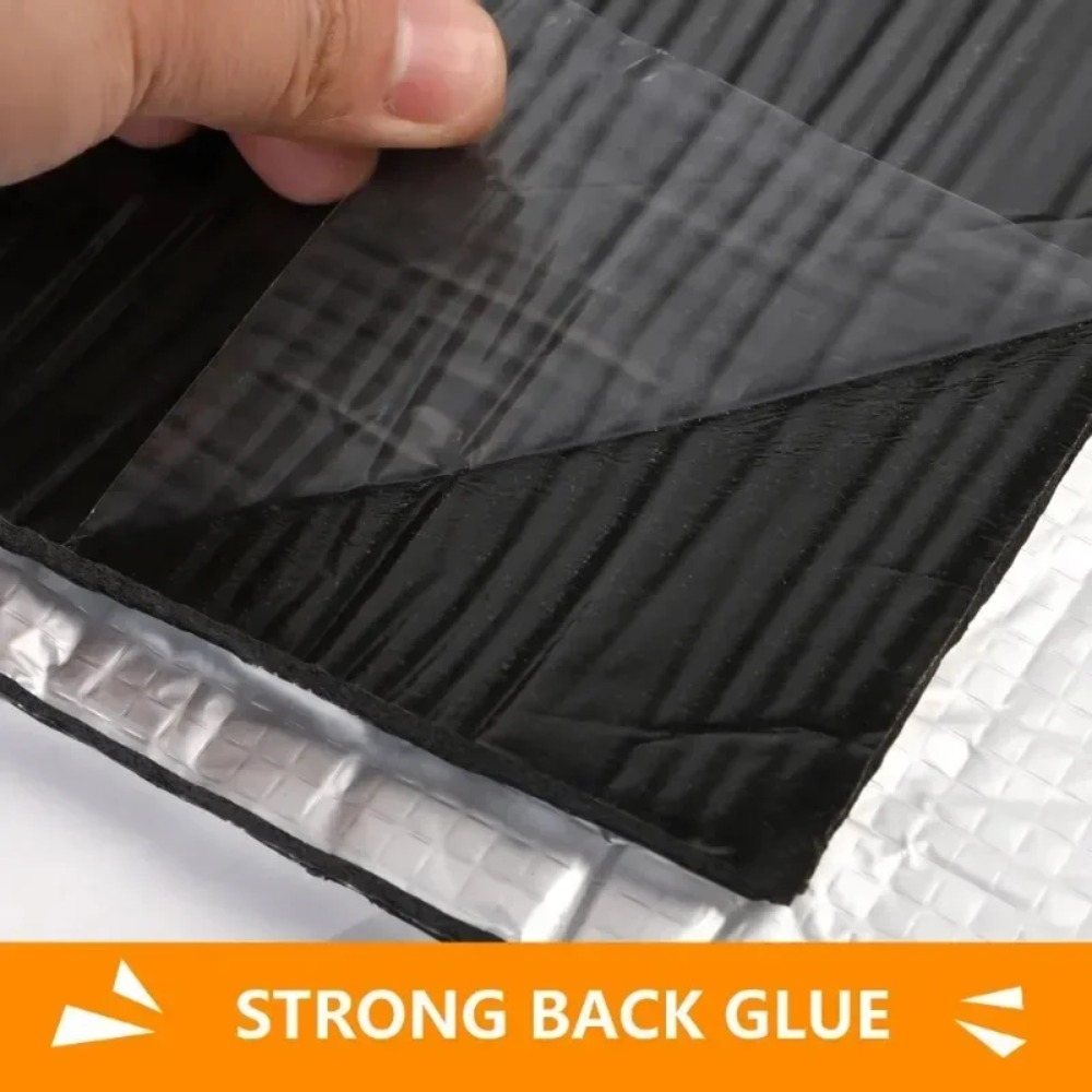 Extra Thick 20mm Car Sound Dea - огляд і ціна Aluminum Foil Heavy Duty