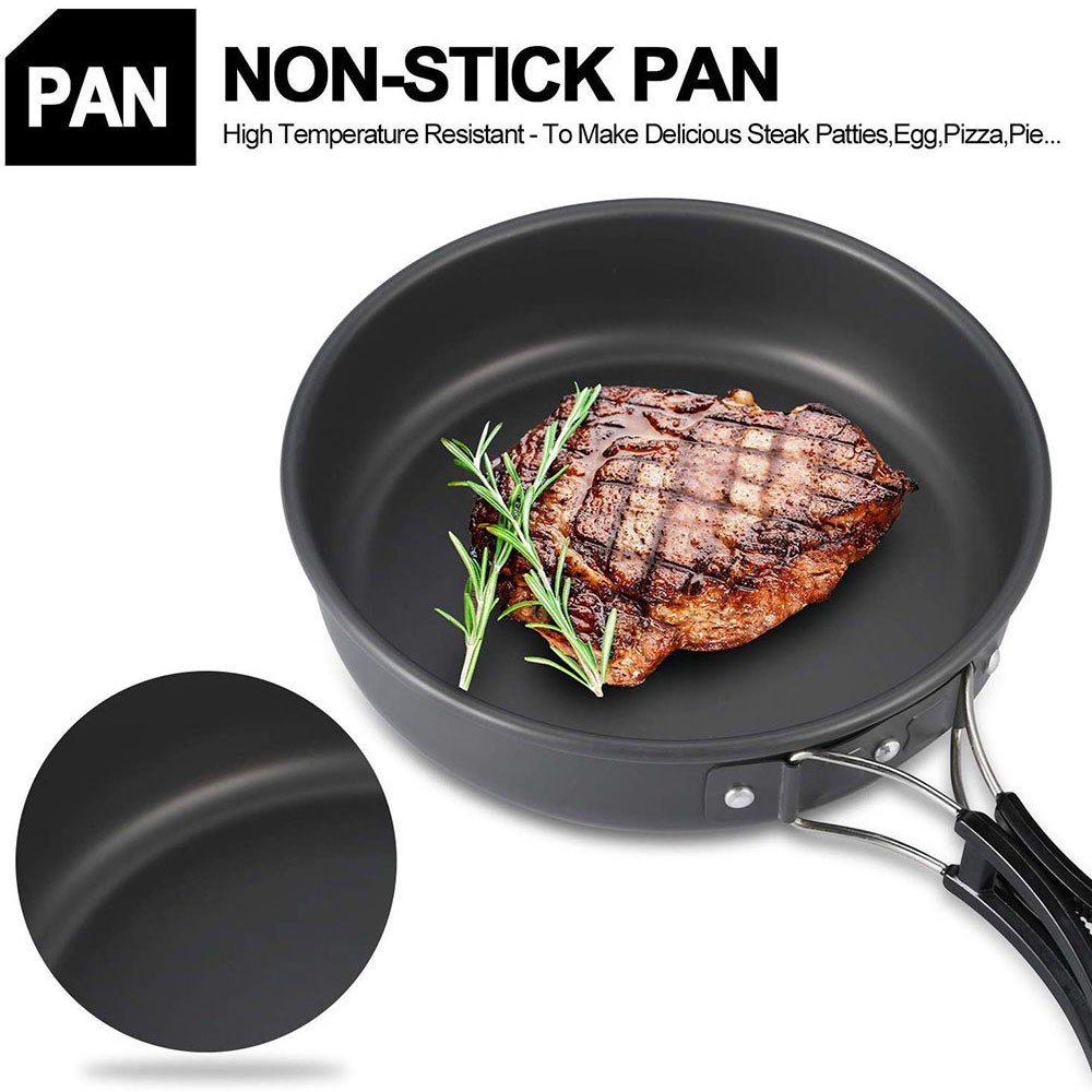 Outdoor Camping Cookware Set M - огляд і ціна Camping Outdoor Cooking Set
