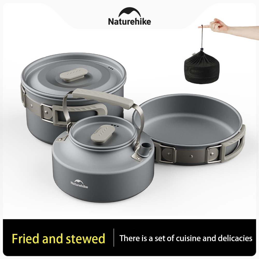 Naturehike Outdoor Pot Set,Cam - огляд і ціна Camping Outdoor Cooking Set