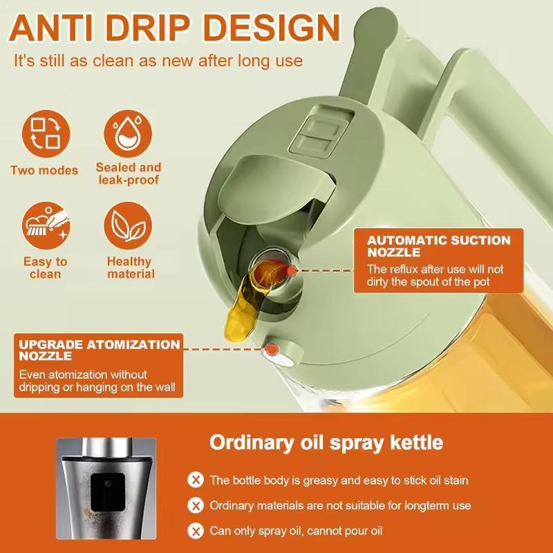 2-in-1 Sprayer Pourer Oil Empt - огляд і ціна Camping Cooking Oil Container
