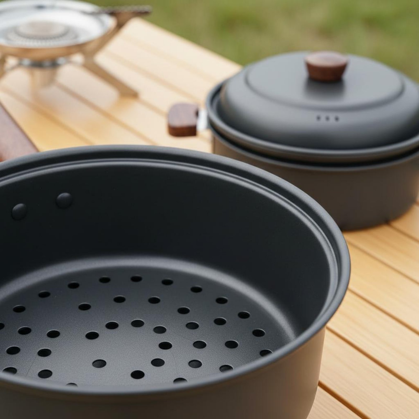 3 L 3L Outdoor Cooking Pot Lig - огляд і ціна Nesting Camping Cooking Set